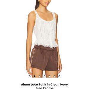 Free People Alana Lace Tank